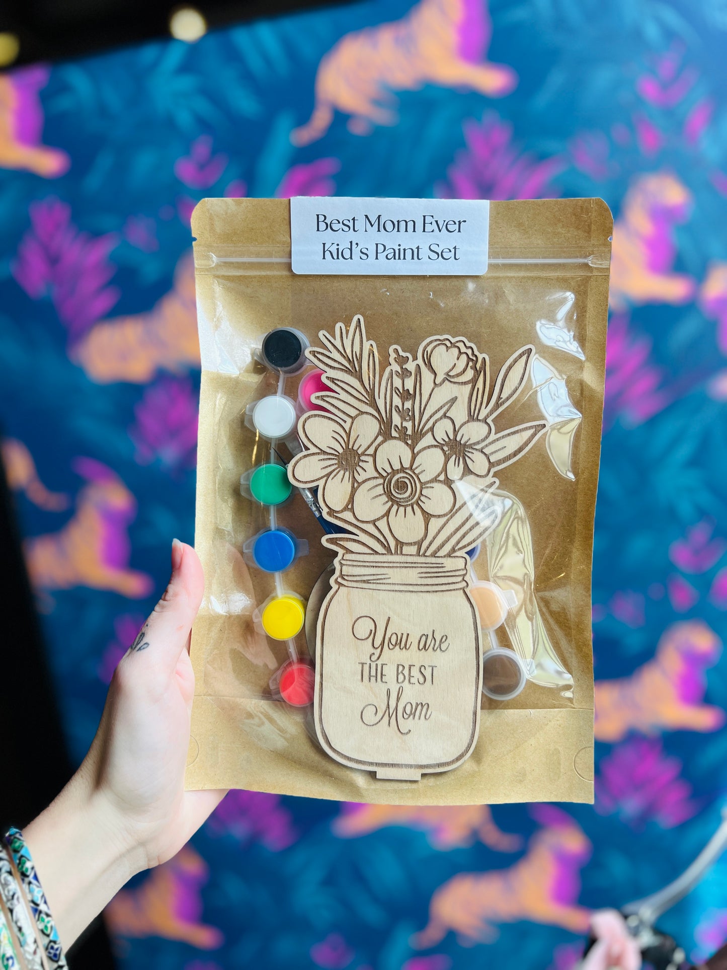 Kids Painting Kit - "You Are The Best Mom"