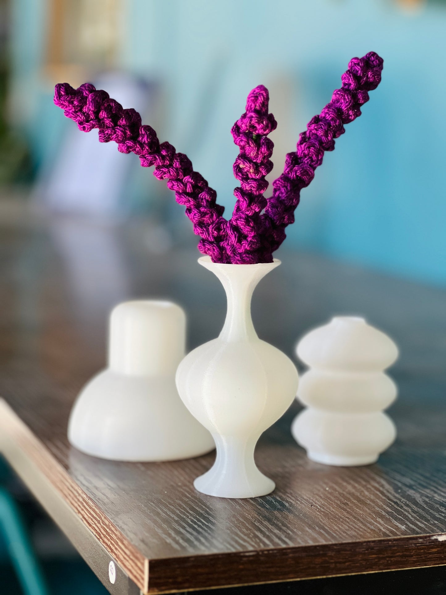 3D-Printed Curvy Flower Vase