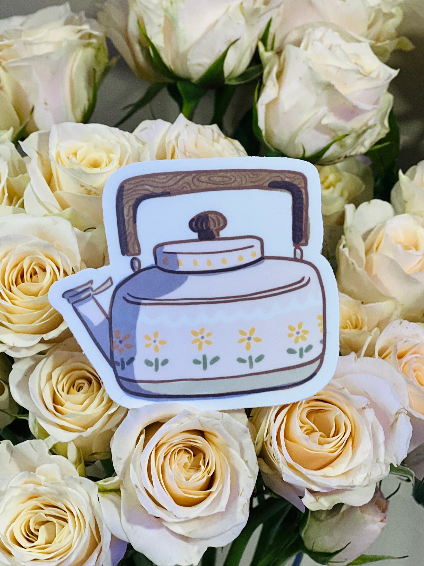 "Tea Kettle" Sticker