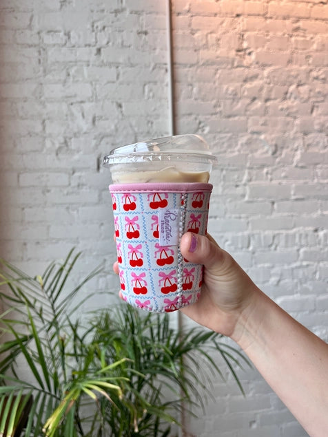 Coffee sleeve- Cherry